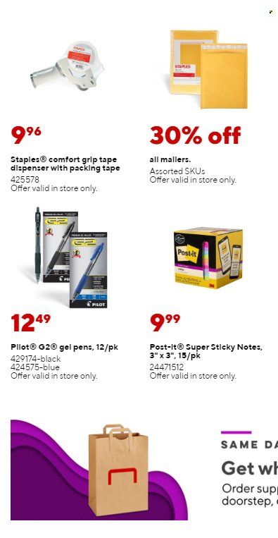 Staples Weekly Ad Flyer May 19 to May 26