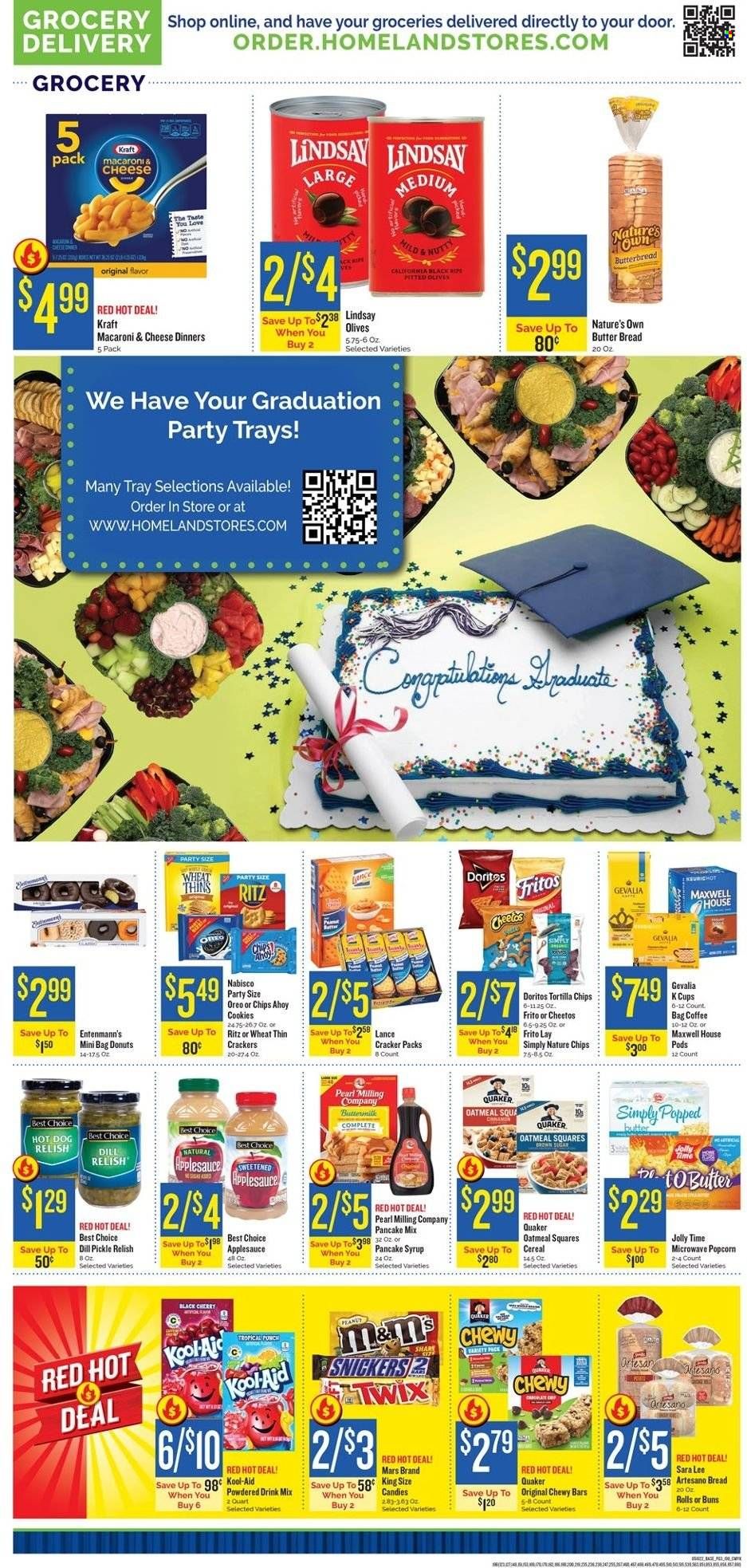 Homeland (OK, TX) Weekly Ad Flyer May 19 to May 26