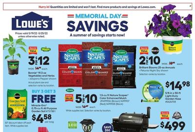Lowe's Weekly Ad Flyer May 19 to May 26