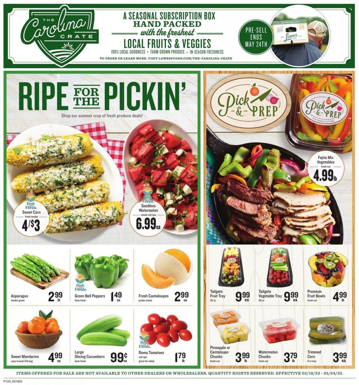 Lowes Foods (NC, SC) Weekly Ad Flyer May 19 to May 26