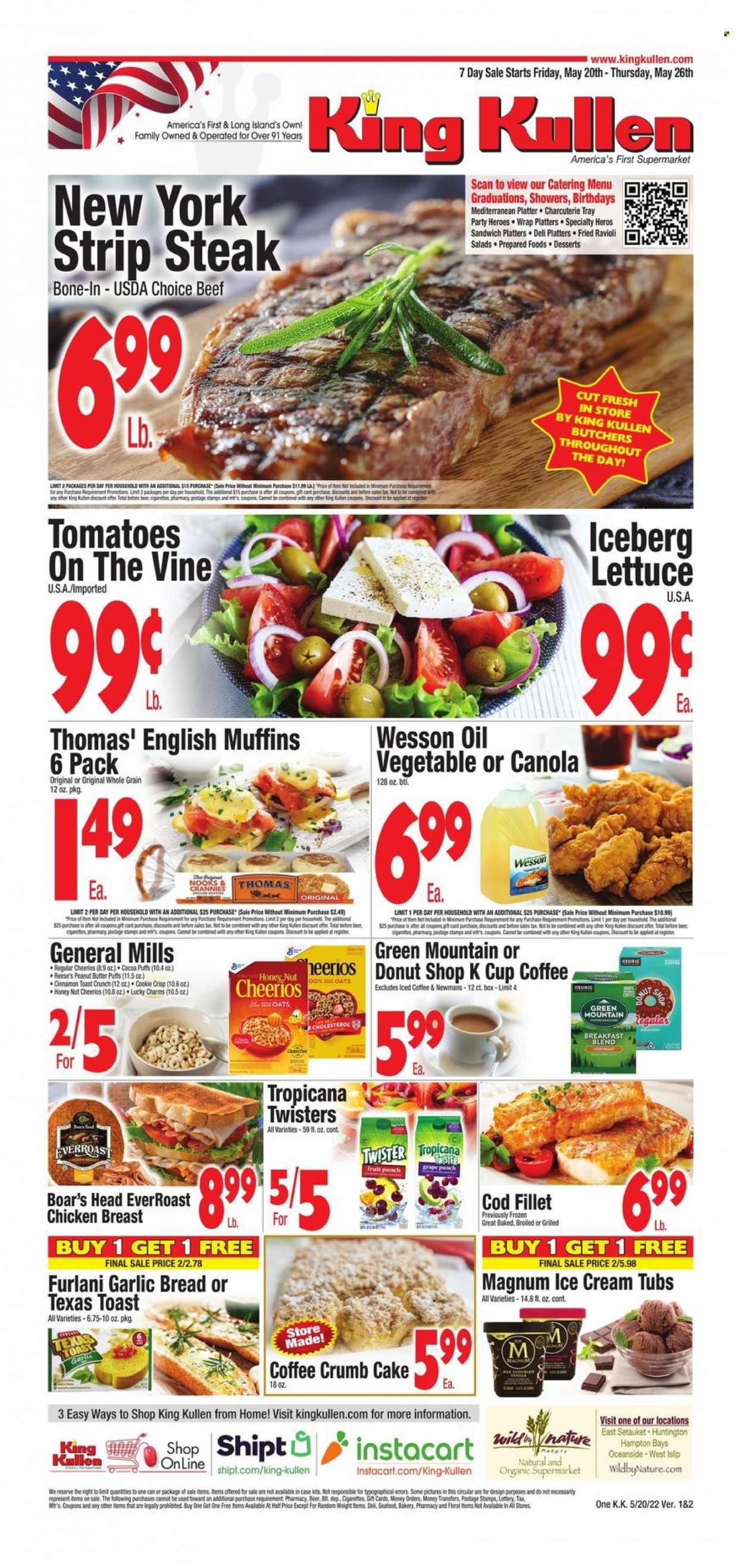 King Kullen (NY) Weekly Ad Flyer May 19 to May 26