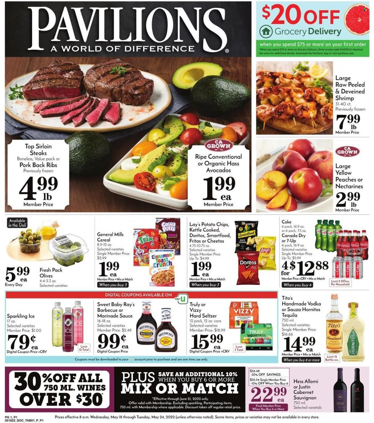 Pavilions (CA) Weekly Ad Flyer May 19 to May 26