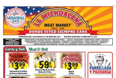 La Michoacana Meat Market (TX) Weekly Ad Flyer May 19 to May 26