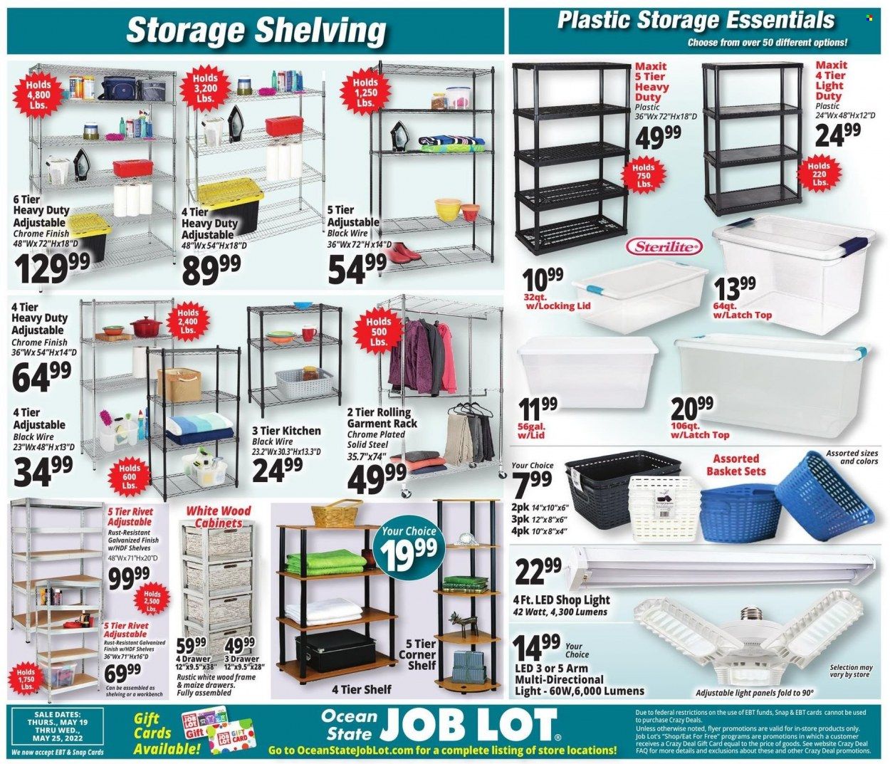 Ocean State Job Lot (CT, MA, ME, NH, NJ, NY, RI) Weekly Ad Flyer May 19 to May 26