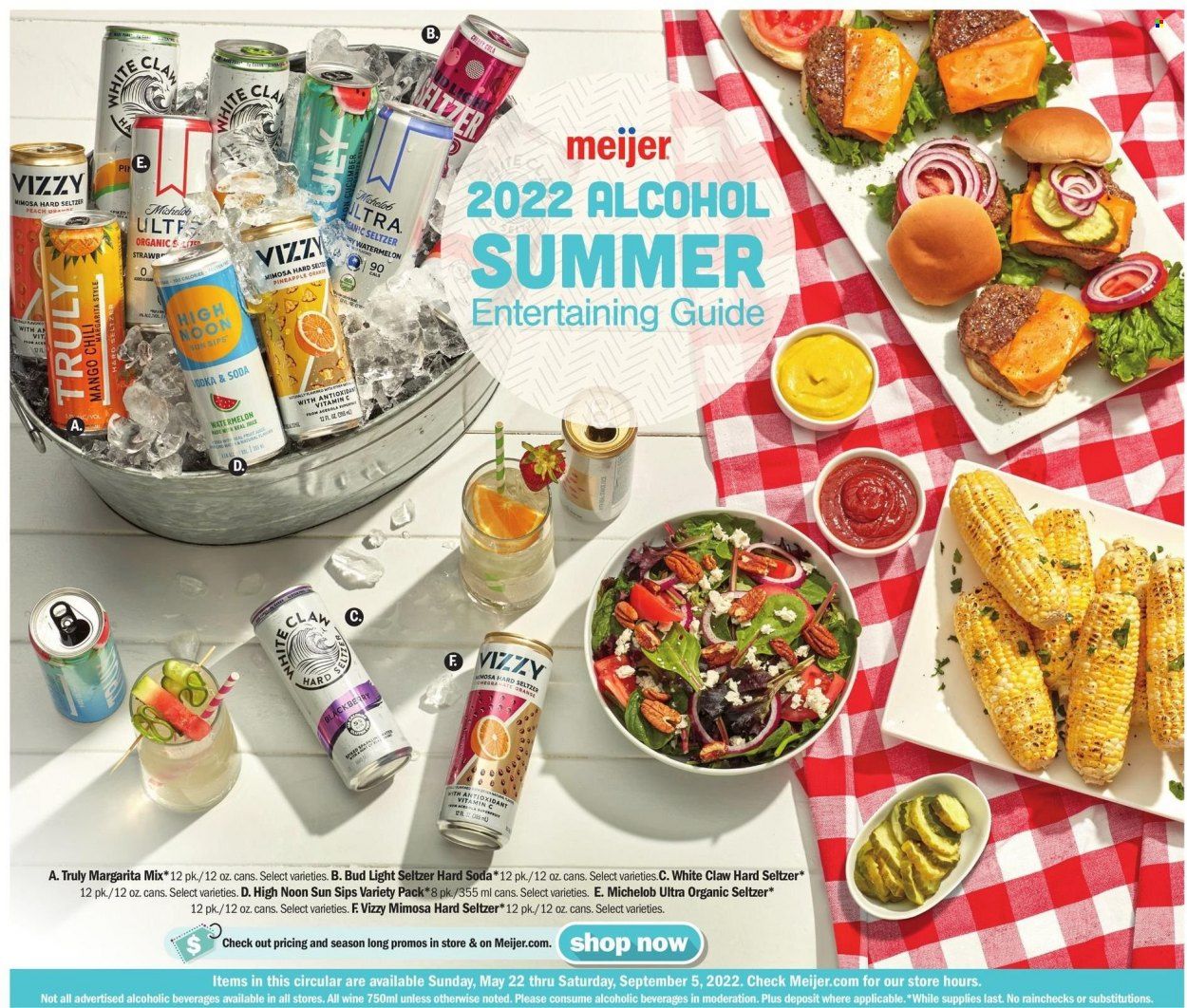 Meijer (IL, IN, KY, MI, OH, WI) Weekly Ad Flyer Specials May 22 to September 5, 2022