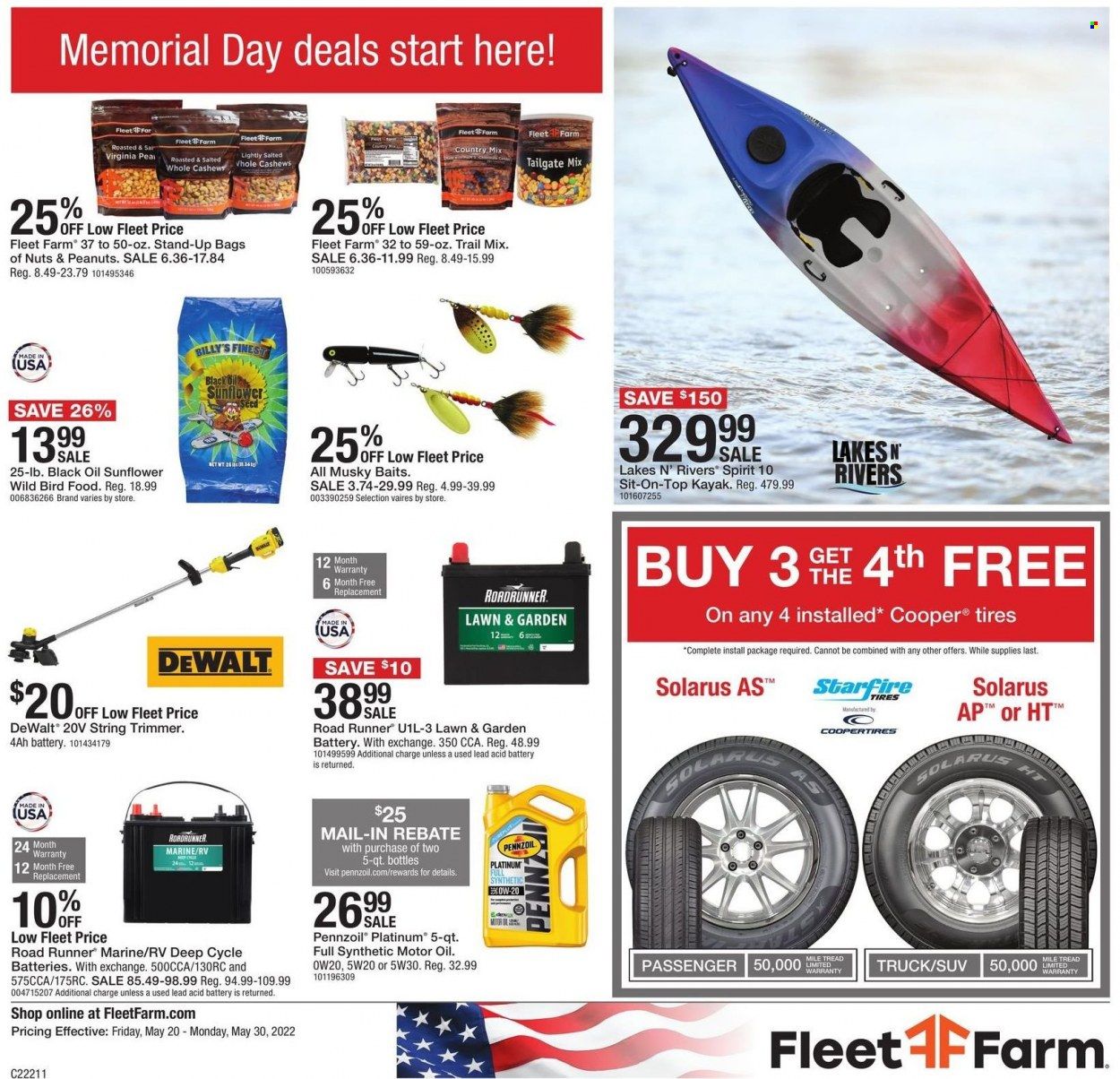 Fleet Farm (IA, MN, ND, WI) Weekly Ad Flyer May 20 to May 27