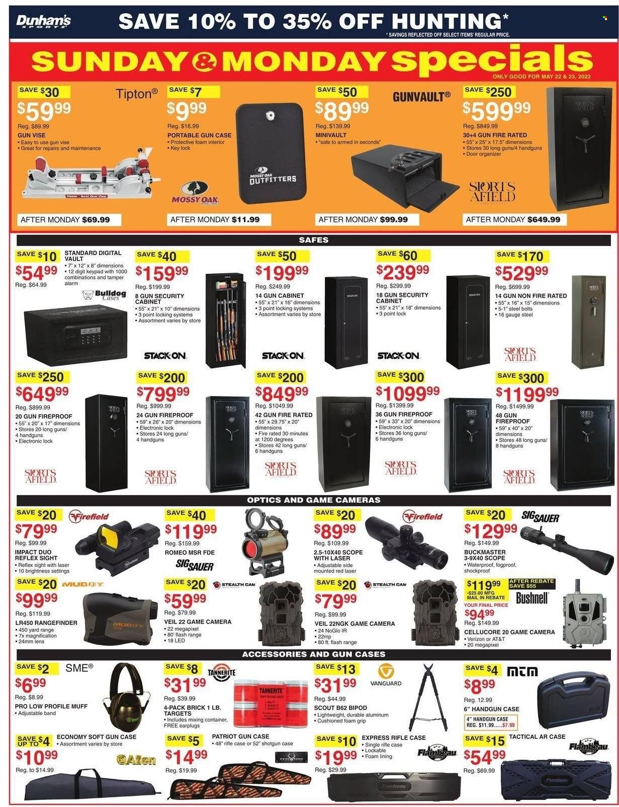 Dunham's Sports Weekly Ad Flyer May 21 to May 28
