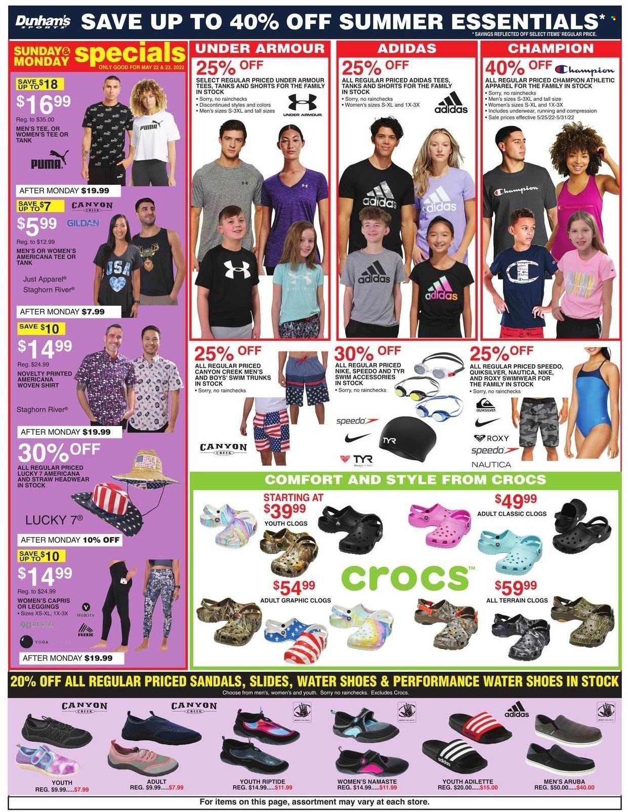 Dunham's Sports Weekly Ad Flyer May 21 to May 28