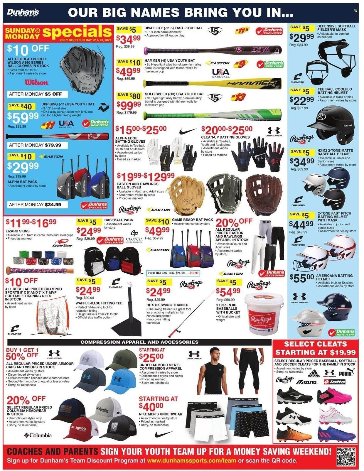 Dunham's Sports Weekly Ad Flyer May 21 to May 28