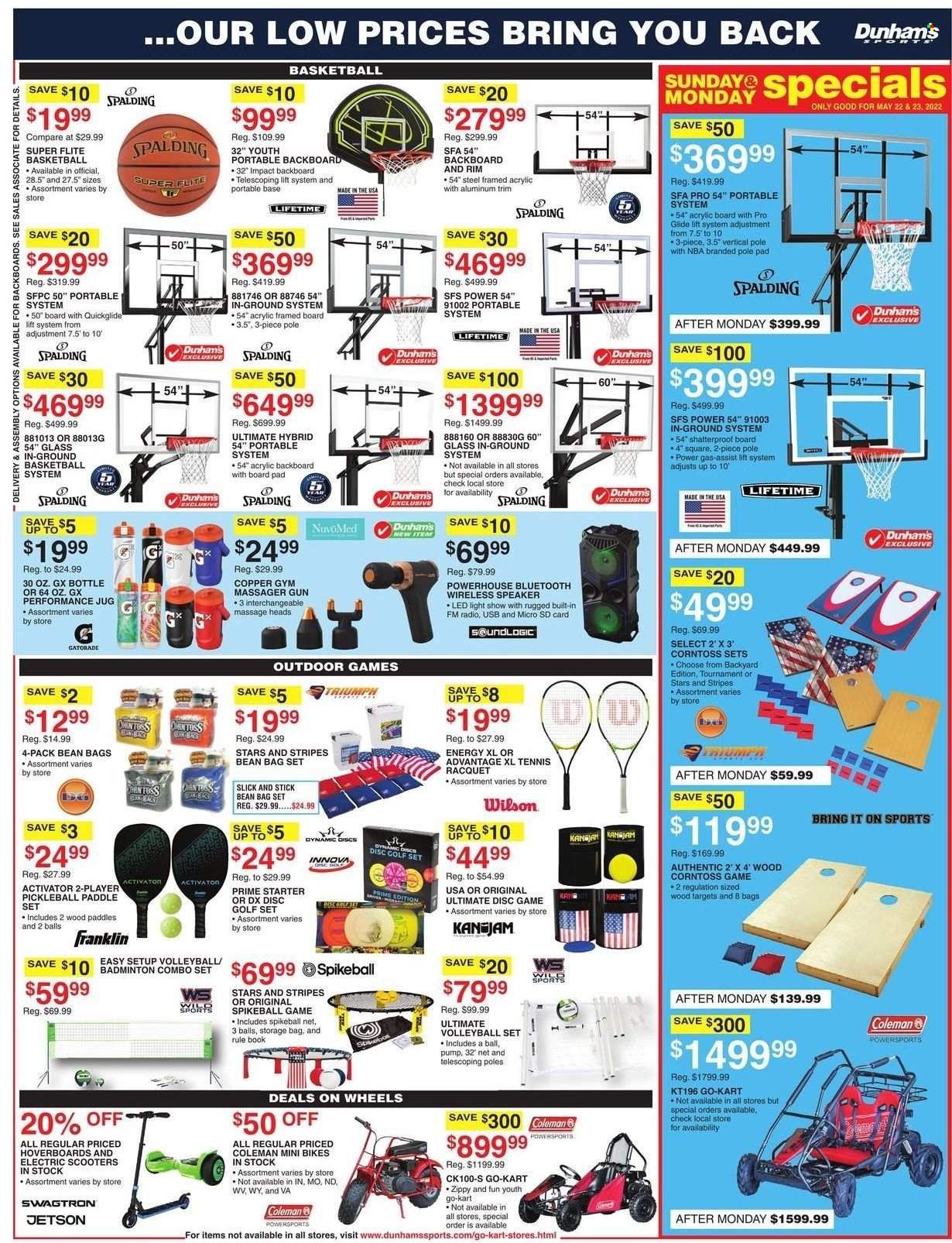 Dunham's Sports Weekly Ad Flyer May 21 to May 28
