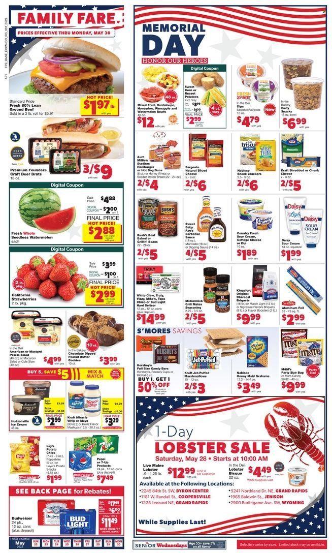 Family Fare (MI) Weekly Ad Flyer May 21 to May 28