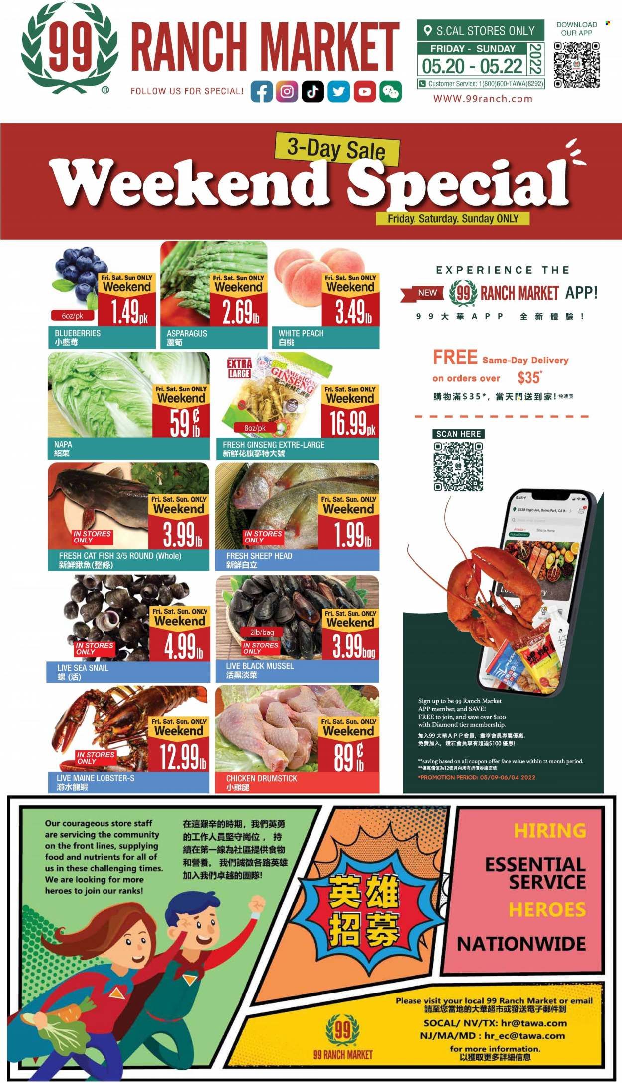 99 Ranch Market (CA) Weekly Ad Flyer May 21 to May 28