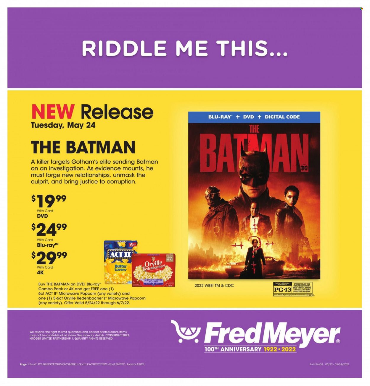 Fred Meyer Weekly Ad Flyer May 22 to May 29