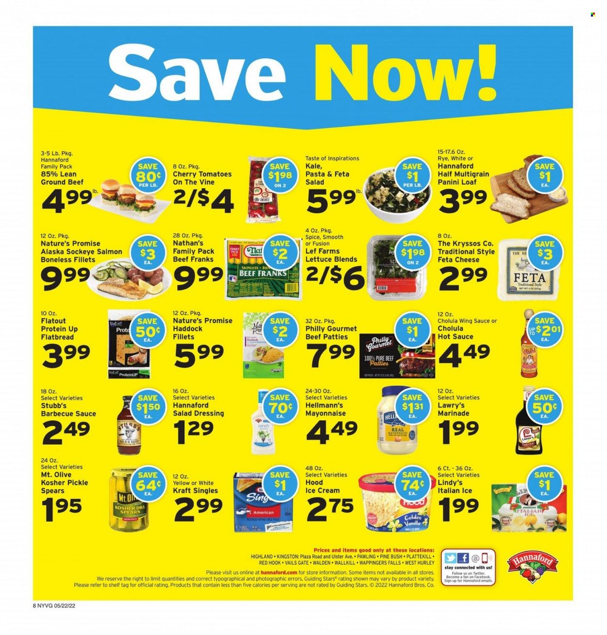 Hannaford (NY) Weekly Ad Flyer May 22 to May 29
