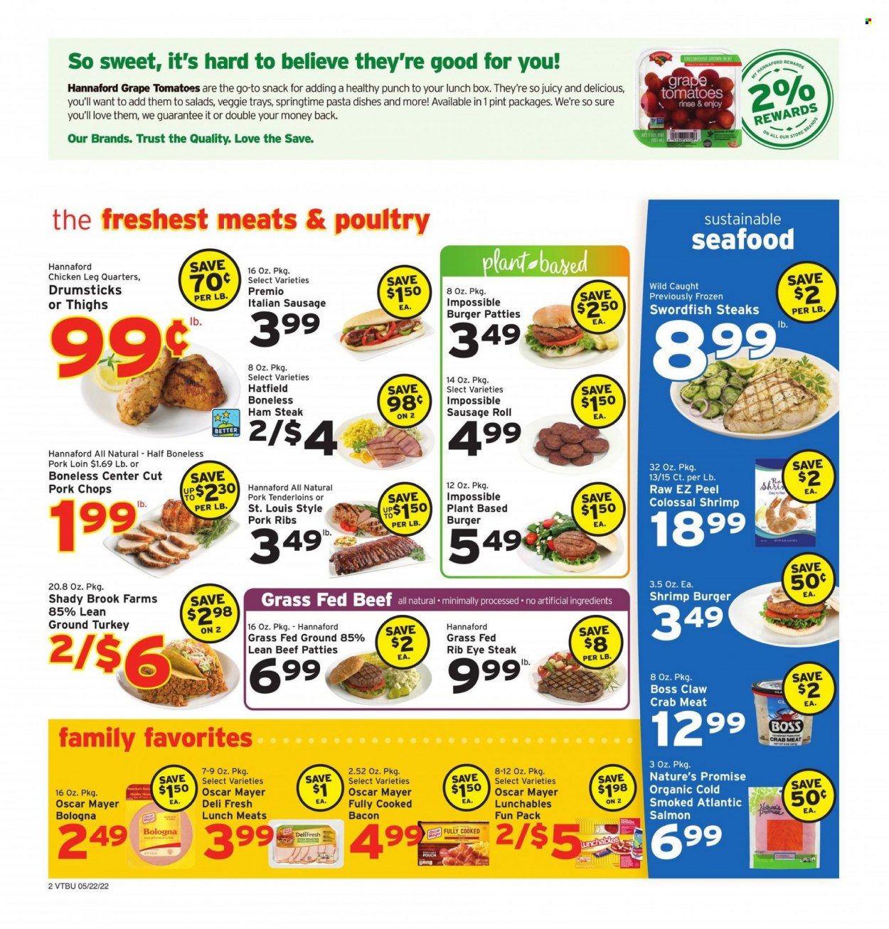 Hannaford (VT) Weekly Ad Flyer May 22 to May 29