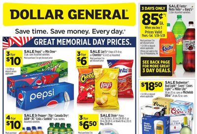 Dollar General Weekly Ad Flyer May 22 to May 29