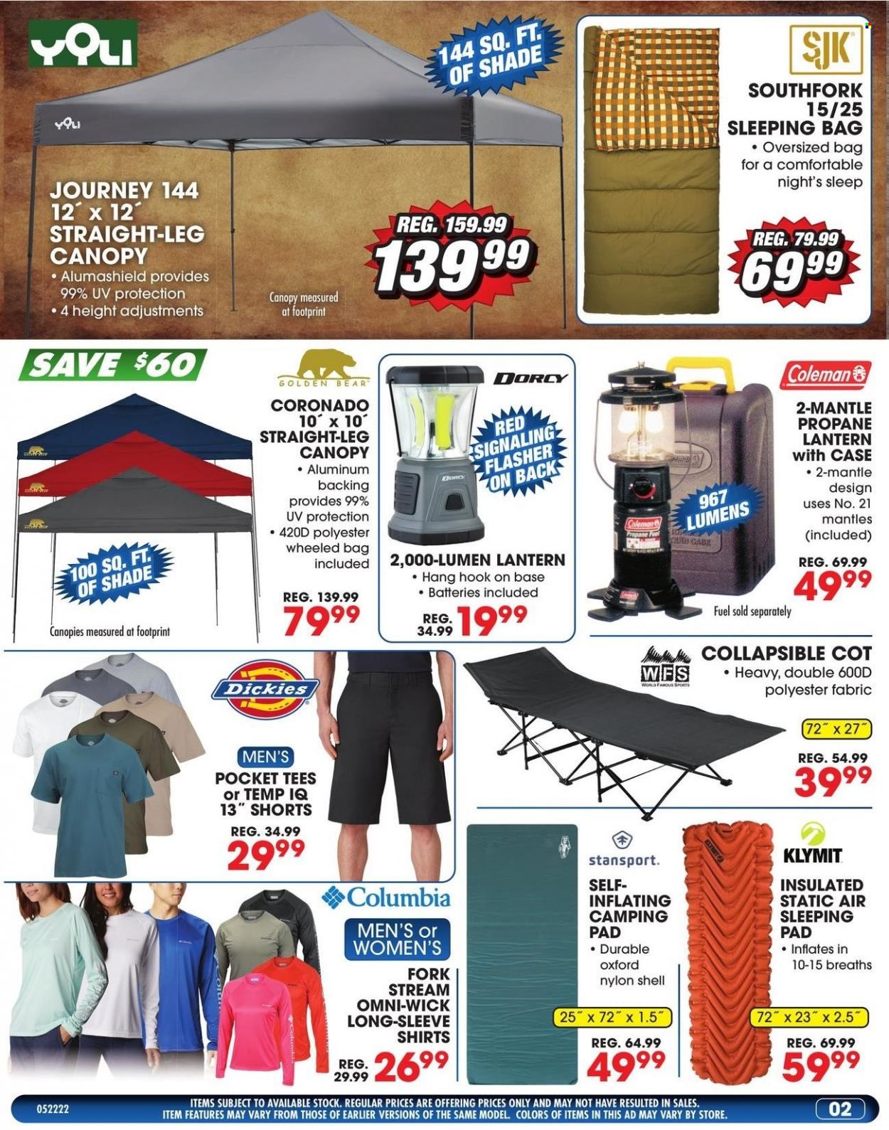 Big 5 (AZ, CA, CO, ID, NM, OR, UT, WA) Weekly Ad Flyer May 22 to May 29