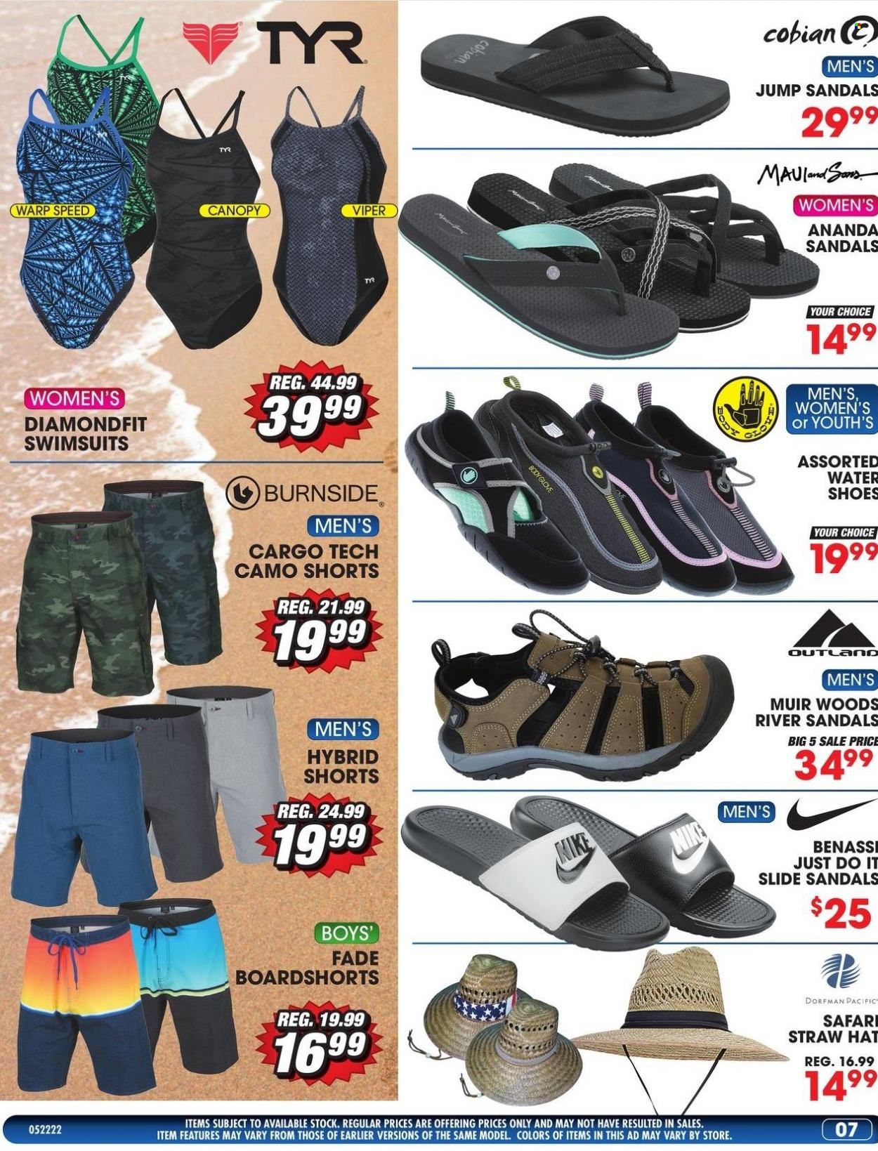 Big 5 (AZ, CA, CO, ID, NM, OR, UT, WA) Weekly Ad Flyer May 22 to May 29