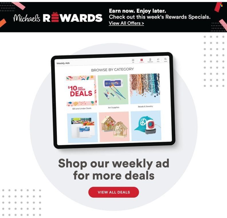 Michaels Weekly Ad Flyer May 22 to May 29