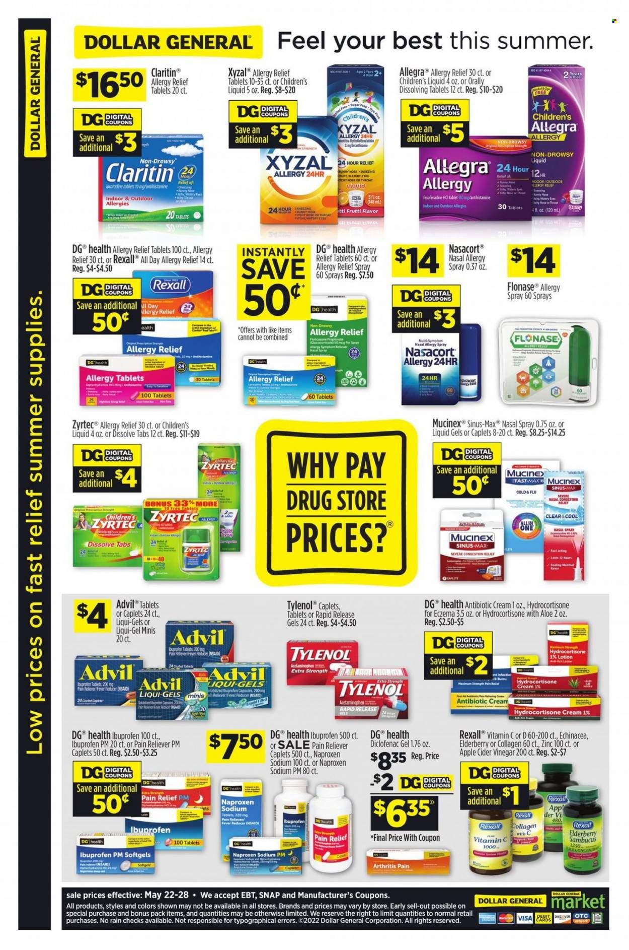 Dollar General Weekly Ad Flyer May 24 to May 31