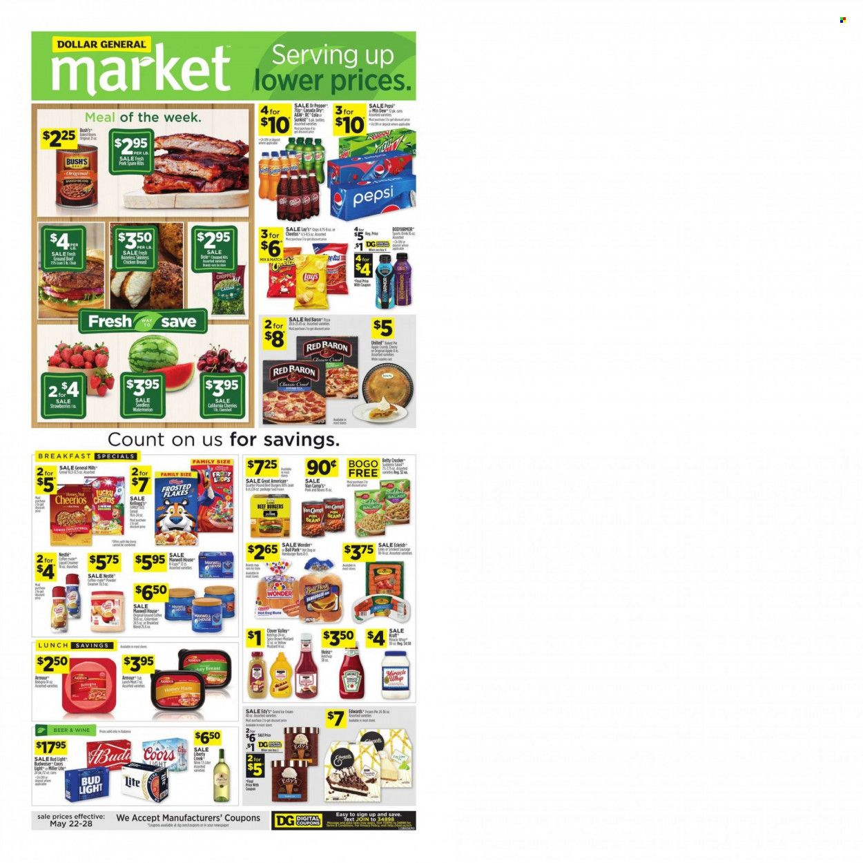 Dollar General (AL) Weekly Ad Flyer May 24 to May 31
