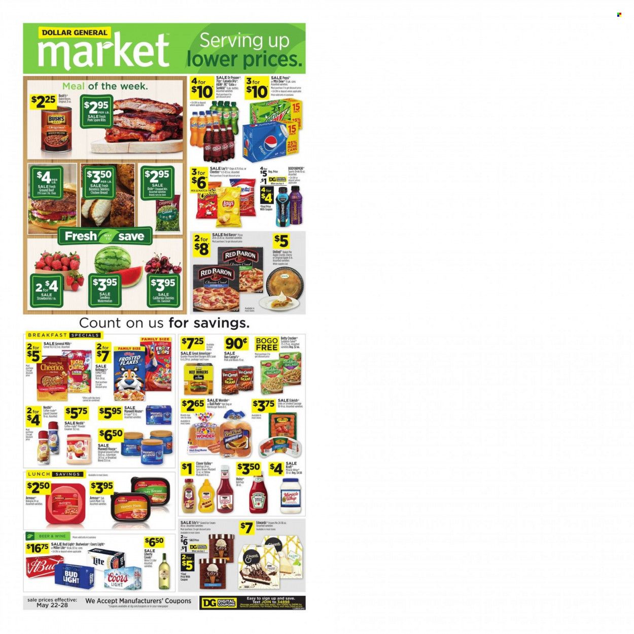Dollar General (LA) Weekly Ad Flyer May 24 to May 31