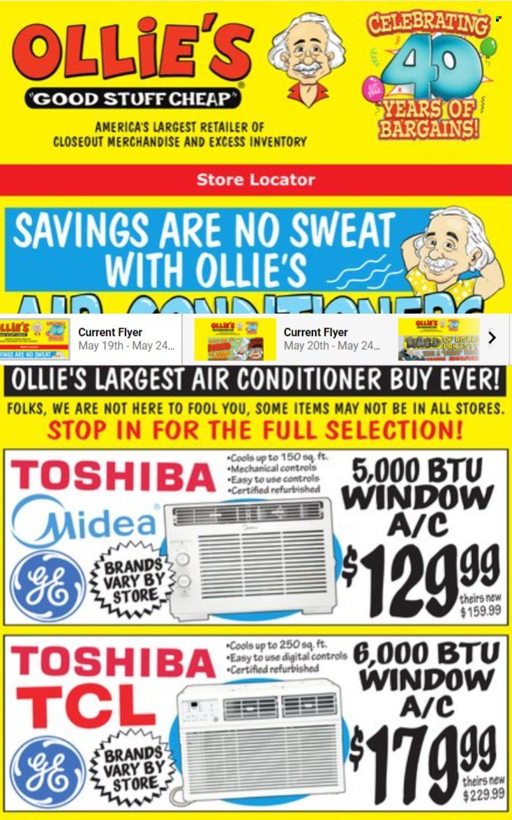Ollie's Bargain Outlet Weekly Ad Flyer May 24 to May 31