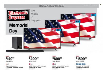 Electronic Express (AL, TN) Weekly Ad Flyer May 24 to May 31