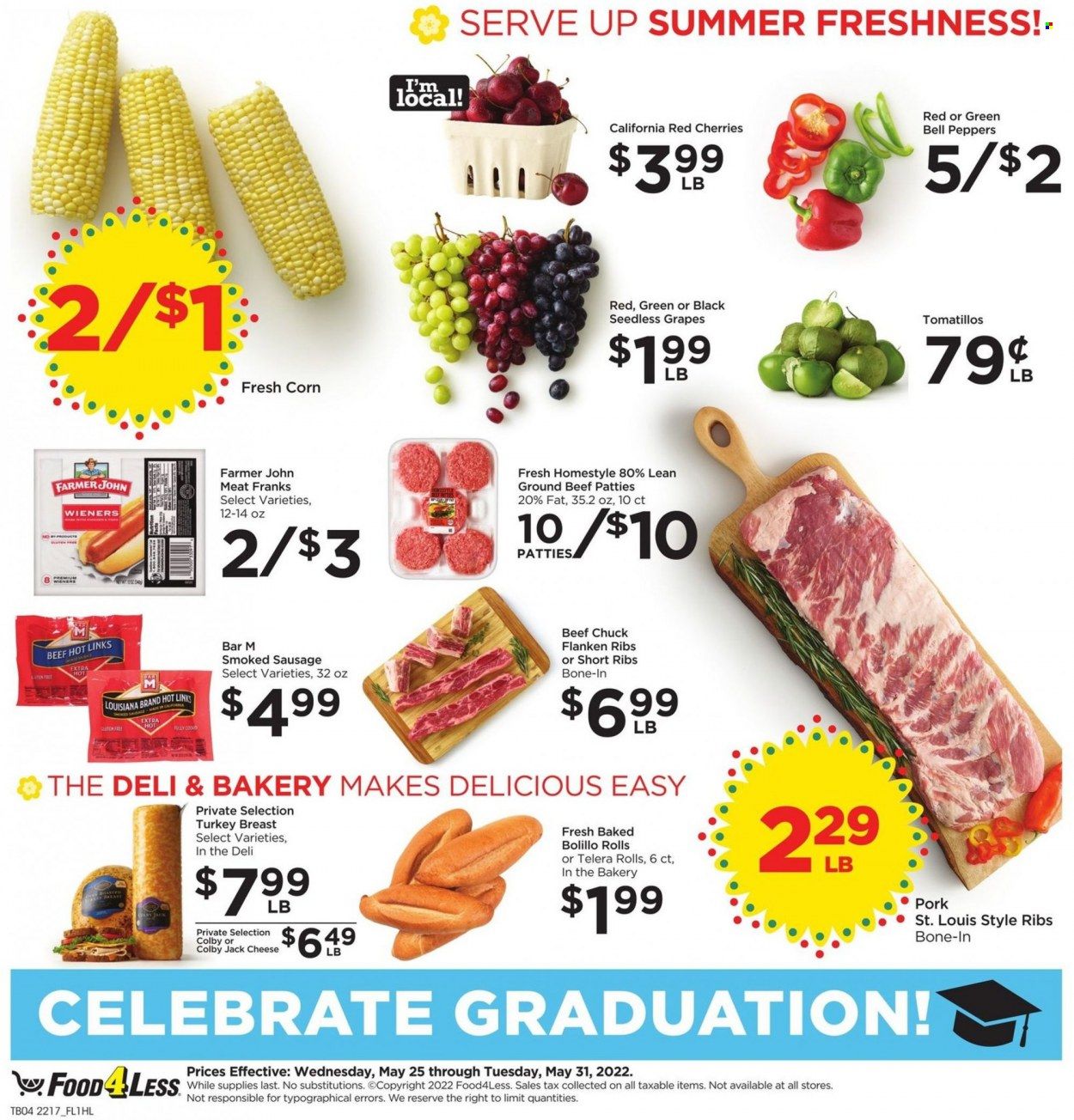 Food 4 Less (CA) Weekly Ad Flyer May 24 to May 31