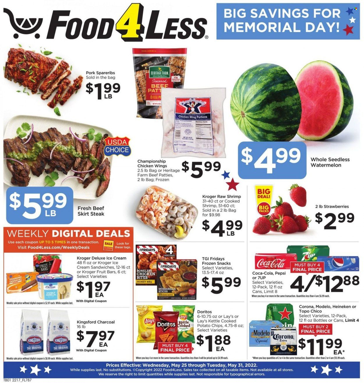 Food 4 Less (IN) Weekly Ad Flyer May 24 to May 31