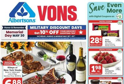 Albertsons (CA, ID, LA, MT, OR, TX, WA) Weekly Ad Flyer May 24 to May 31
