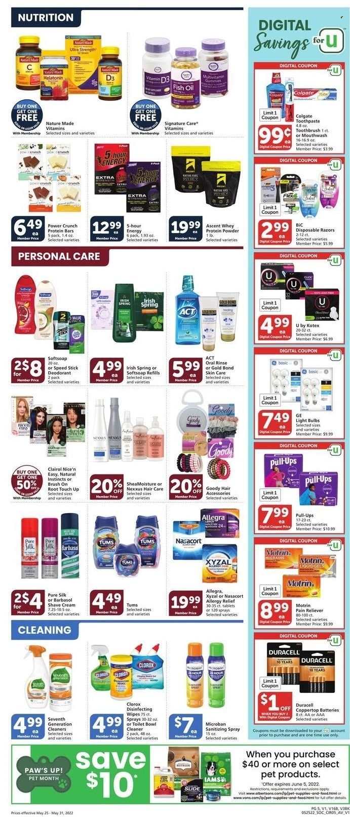 Albertsons (CA, ID, LA, MT, OR, TX, WA) Weekly Ad Flyer May 24 to May 31