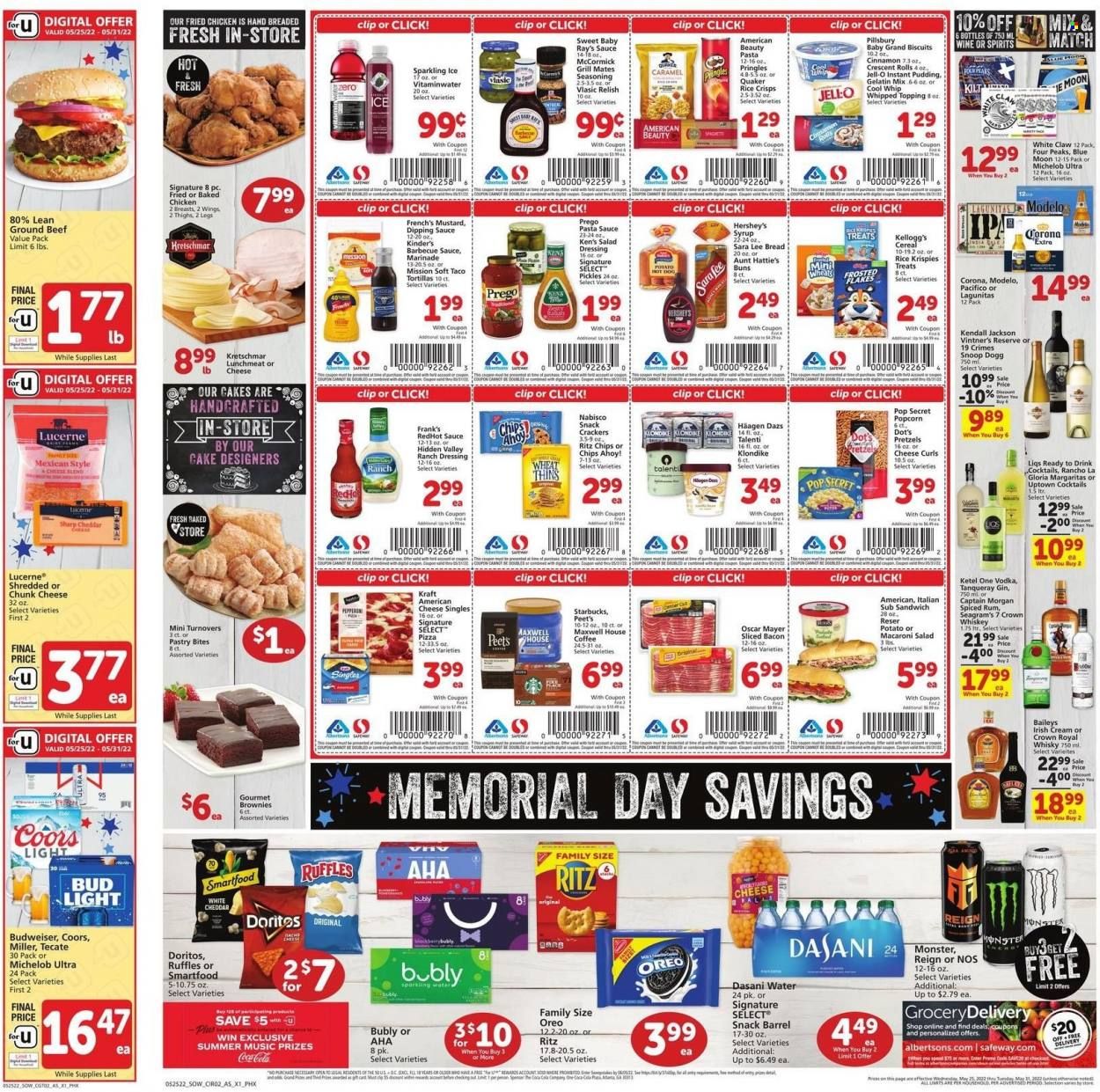 Safeway (AZ, CO, ID, MT, NE, NM) Weekly Ad Flyer May 24 to May 31