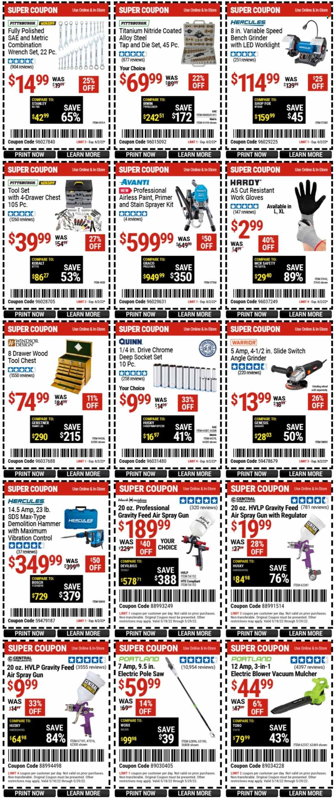 Harbor Freight Weekly Ad Flyer May 25 to June 1