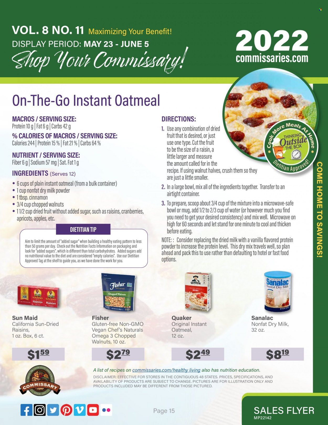 Commissary Weekly Ad Flyer May 25 to June 1