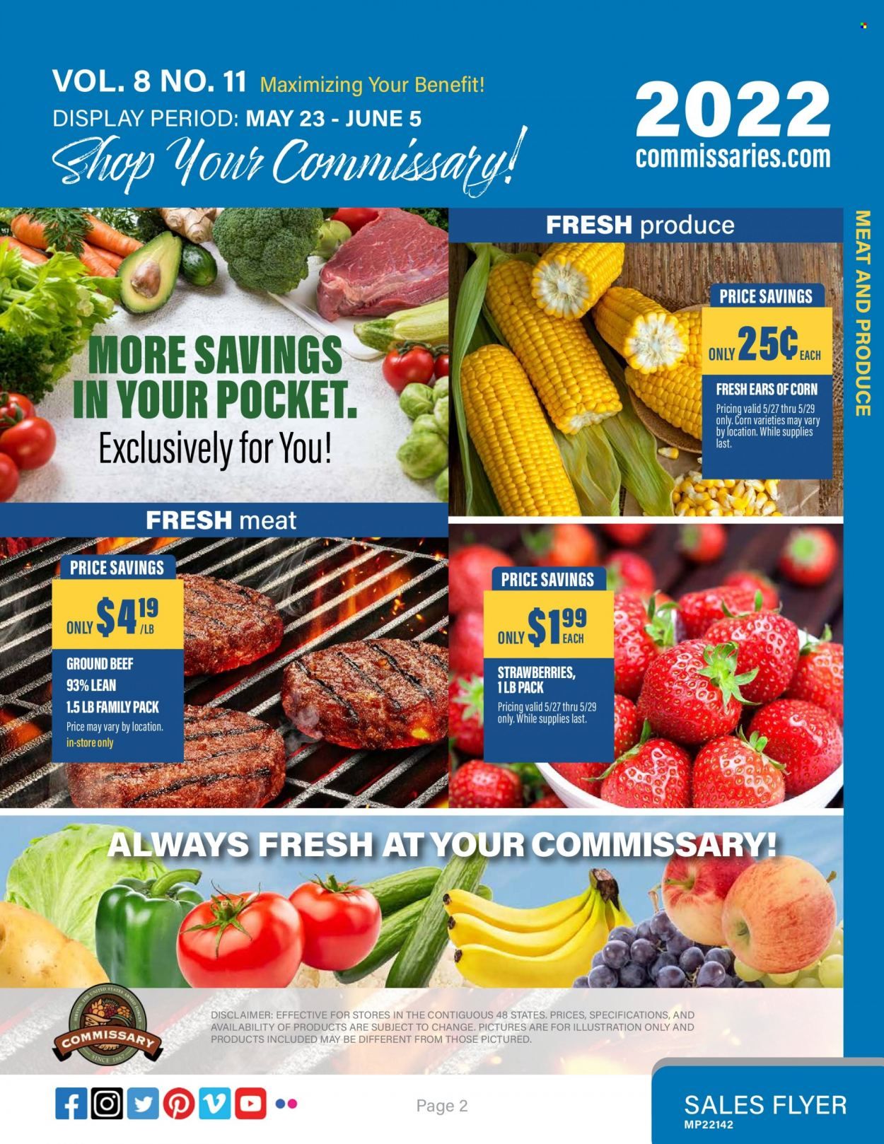 Commissary Weekly Ad Flyer May 25 to June 1