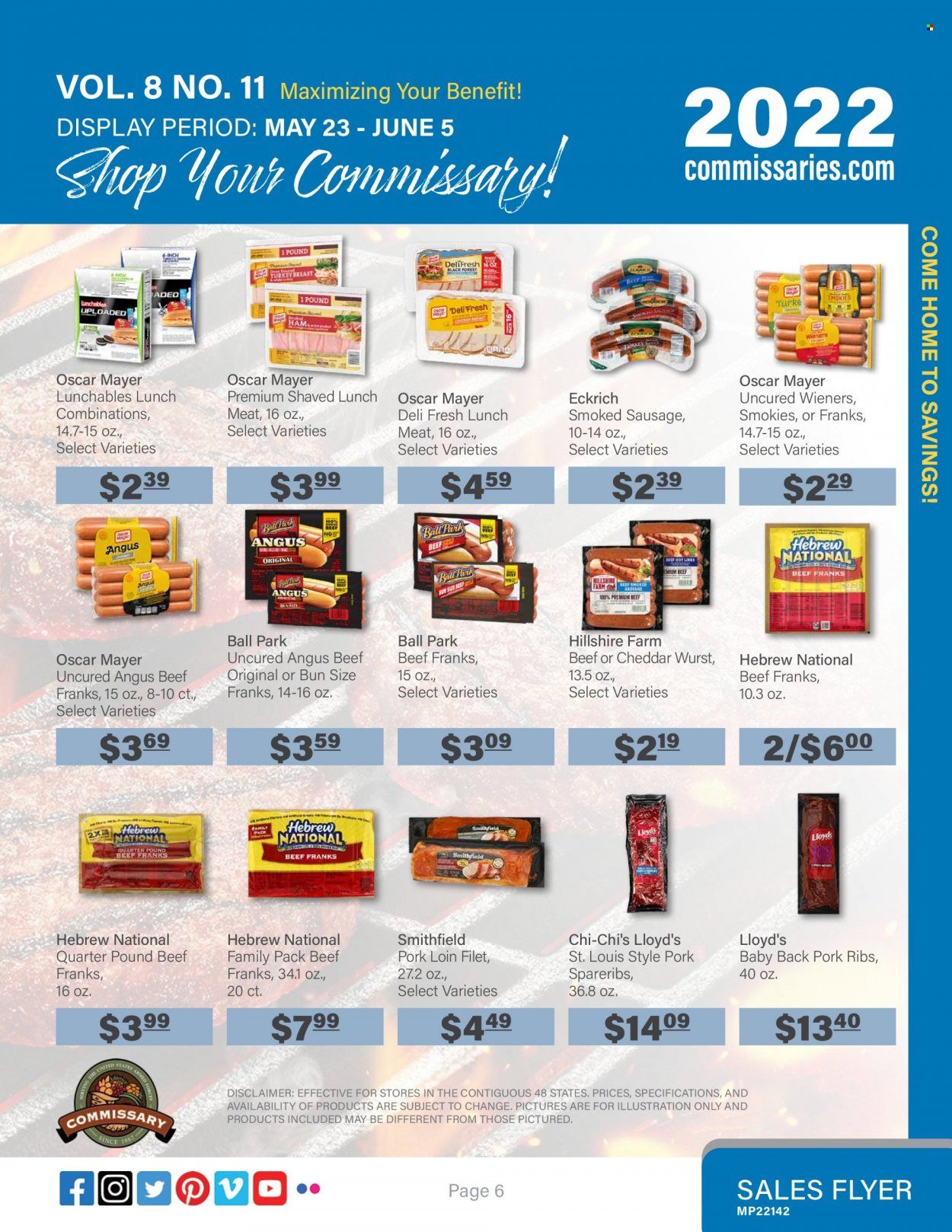 Commissary Weekly Ad Flyer May 25 to June 1
