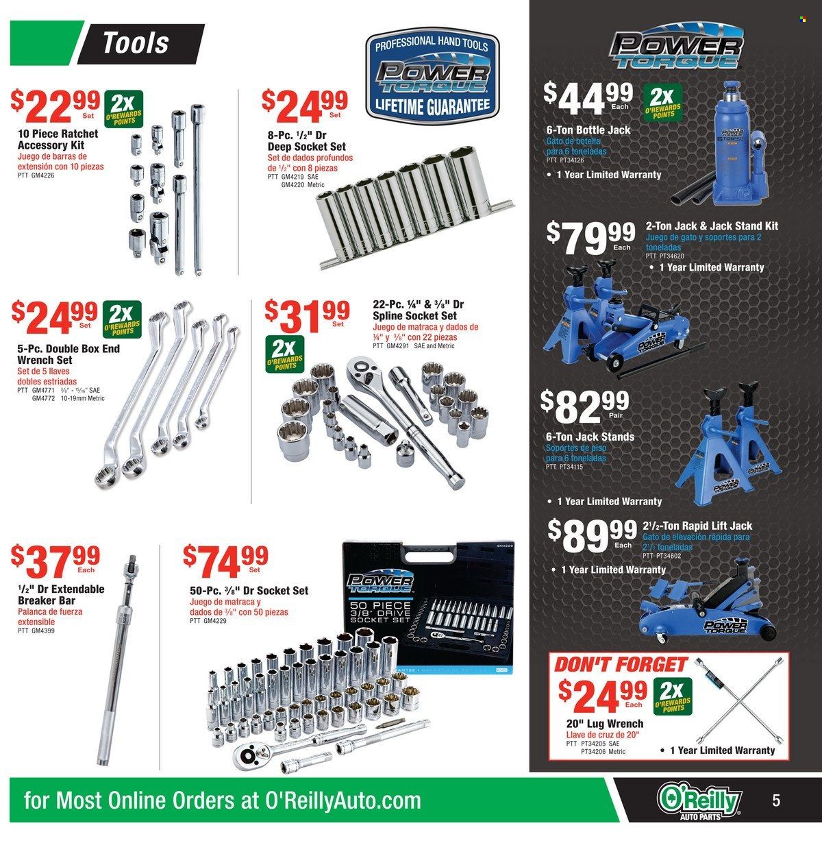 O'Reilly Auto Parts Weekly Ad Flyer May 25 to June 1