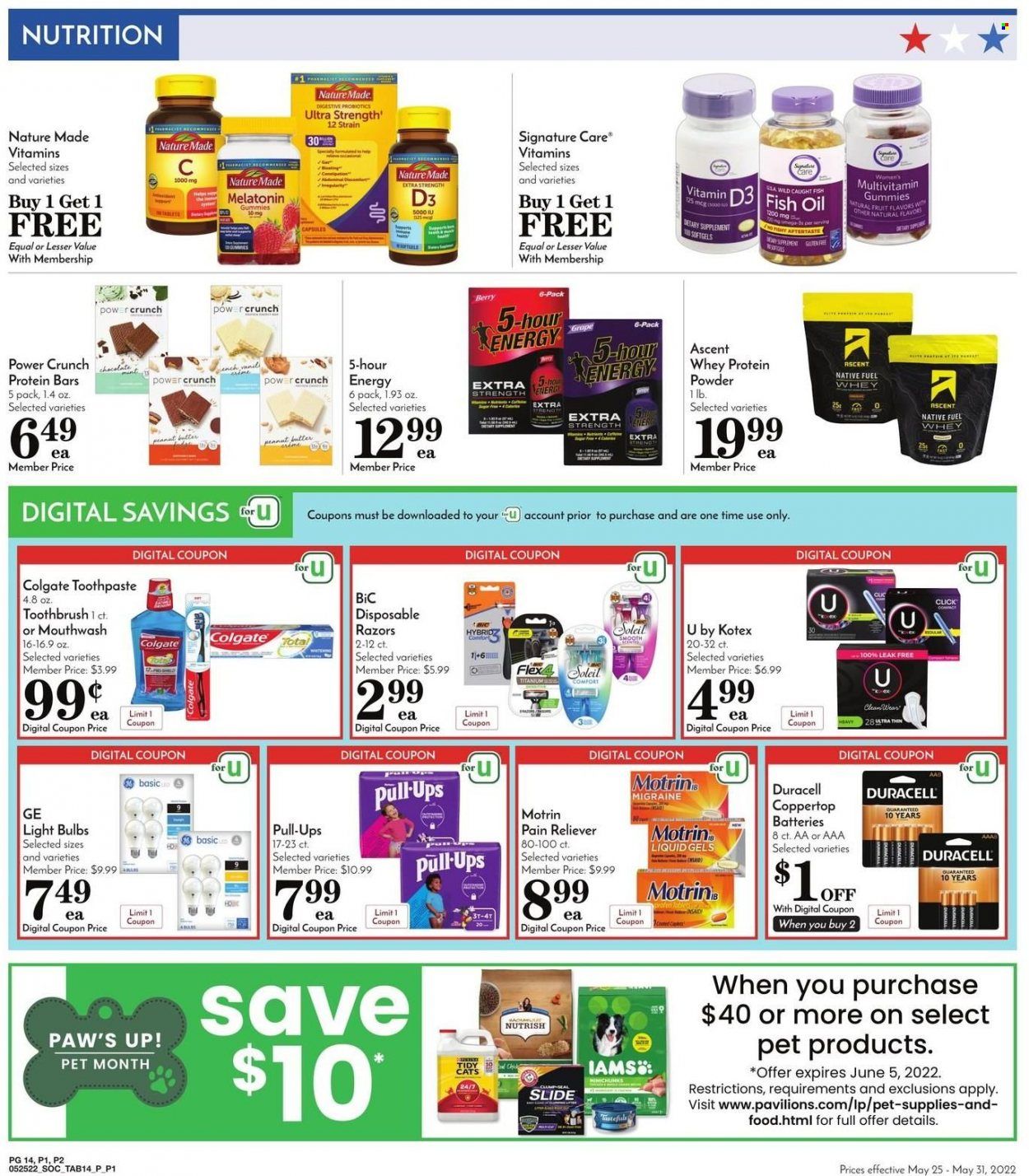 Pavilions (CA) Weekly Ad Flyer May 25 to June 1