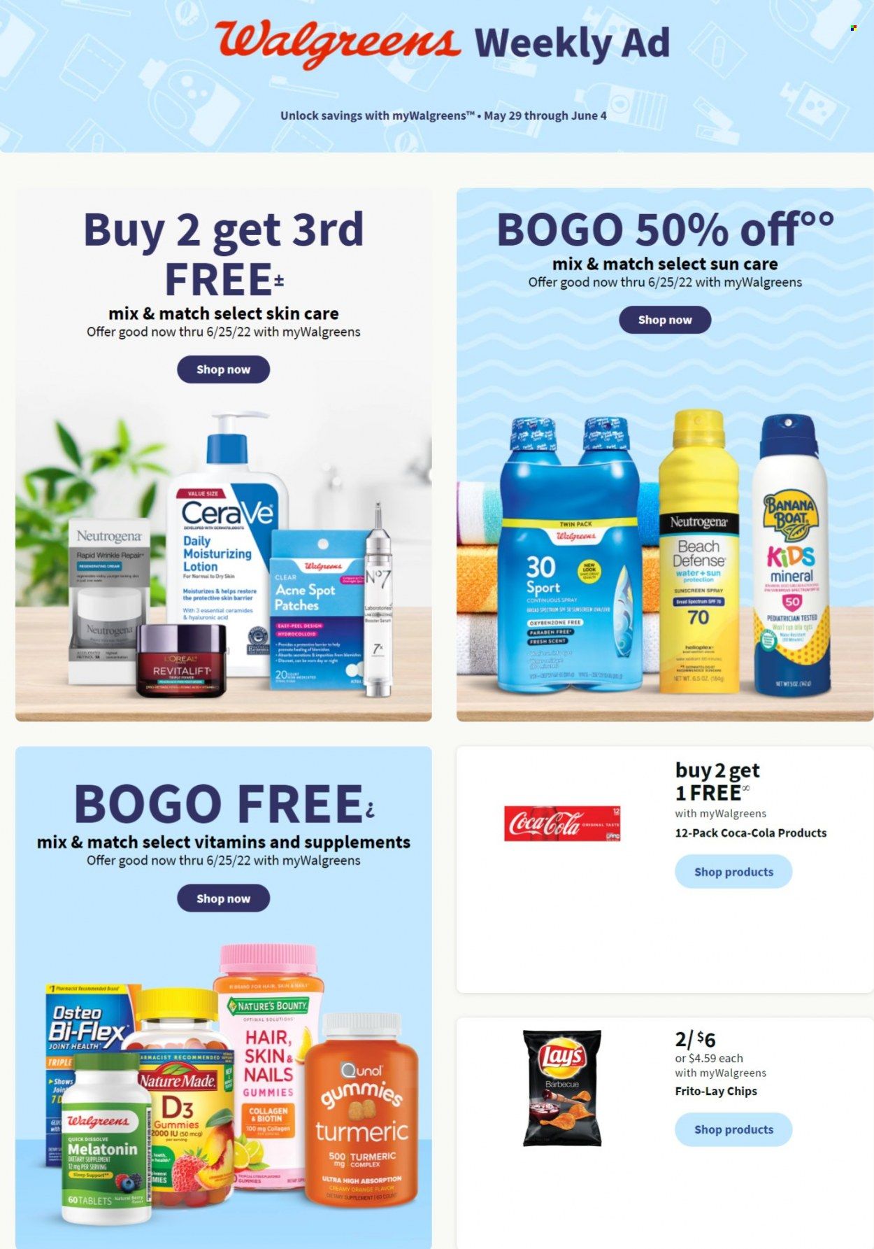Walgreens Weekly Ad Flyer May 25 to June 1