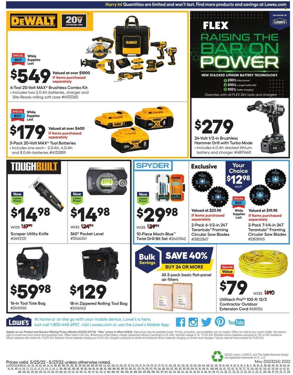 Lowe's Weekly Ad Flyer May 25 to June 1