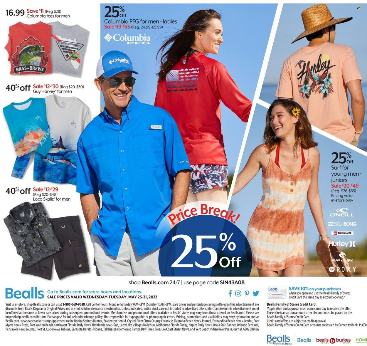Bealls Florida (FL) Weekly Ad Flyer May 25 to June 1