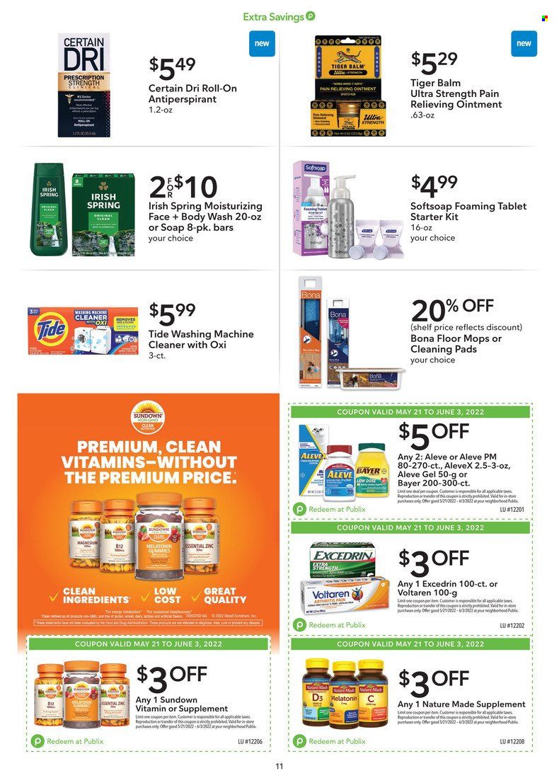 Publix (AL, FL, GA, NC, SC, TN) Weekly Ad Flyer May 25 to June 1