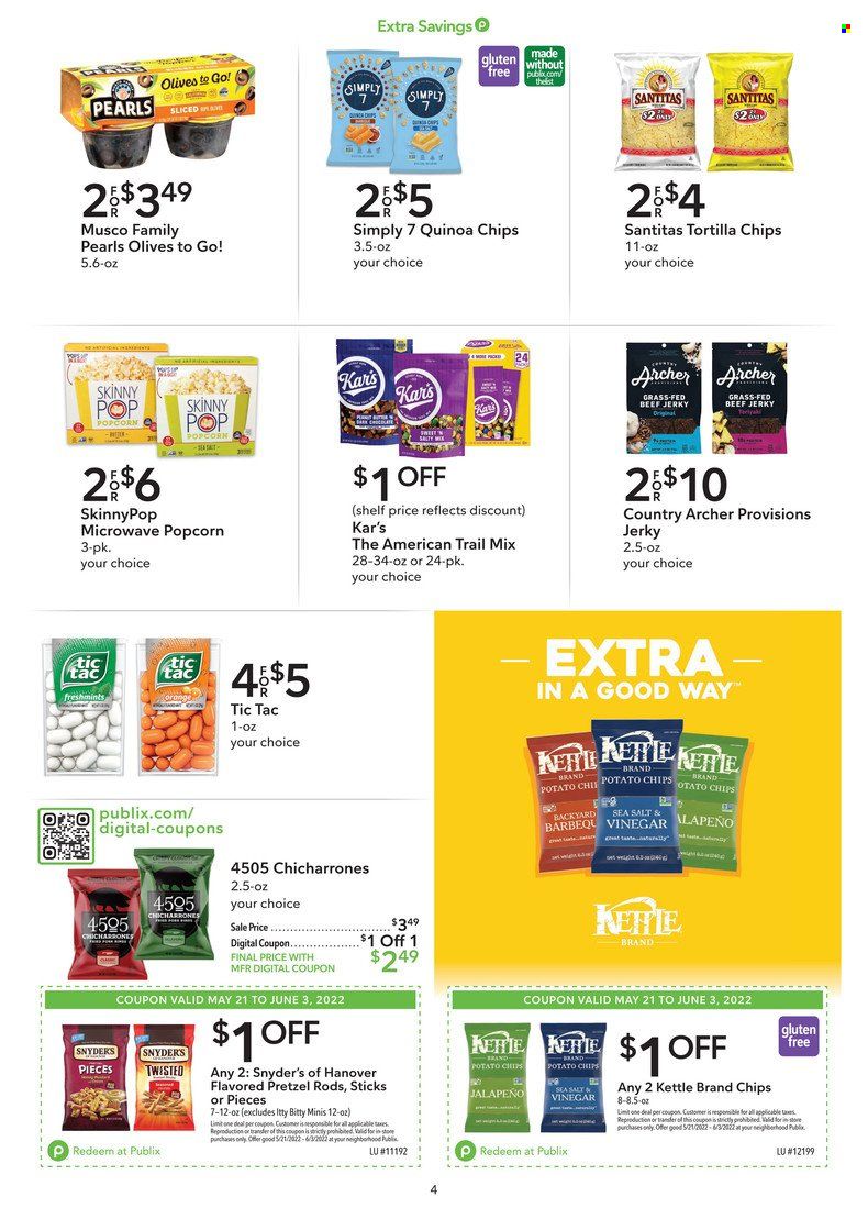 Publix (AL, FL, GA, NC, SC, TN) Weekly Ad Flyer May 25 to June 1