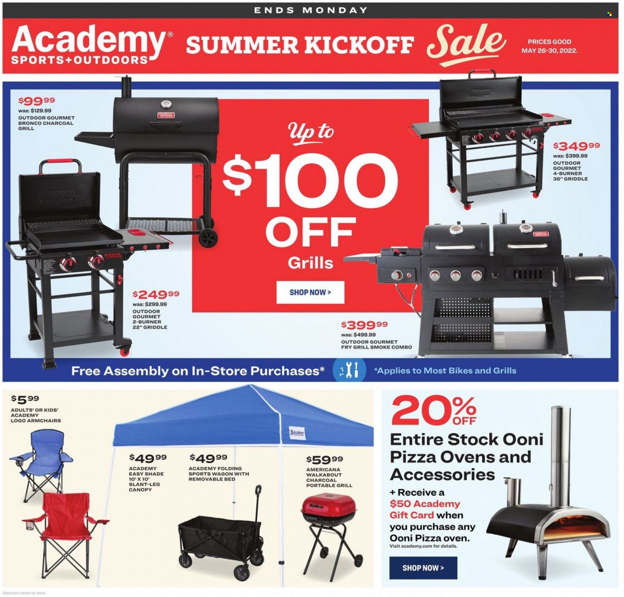 Academy Sports (AL, AR, GA, LA, MO, NC, SC, TN, TX) Weekly Ad Flyer May 25 to June 1