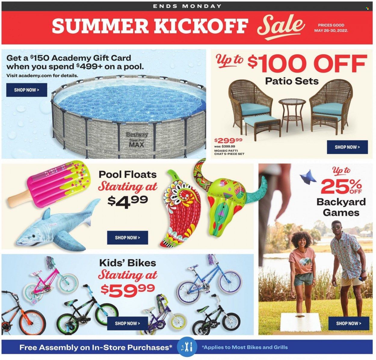 Academy Sports (AL, AR, GA, LA, MO, NC, SC, TN, TX) Weekly Ad Flyer May 25 to June 1