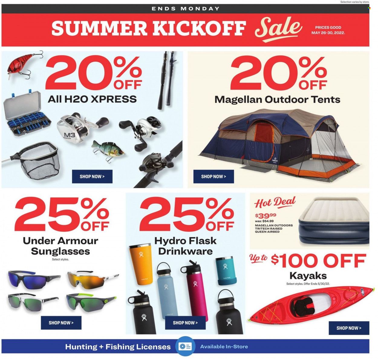 Academy Sports (AL, AR, GA, LA, MO, NC, SC, TN, TX) Weekly Ad Flyer May 25 to June 1
