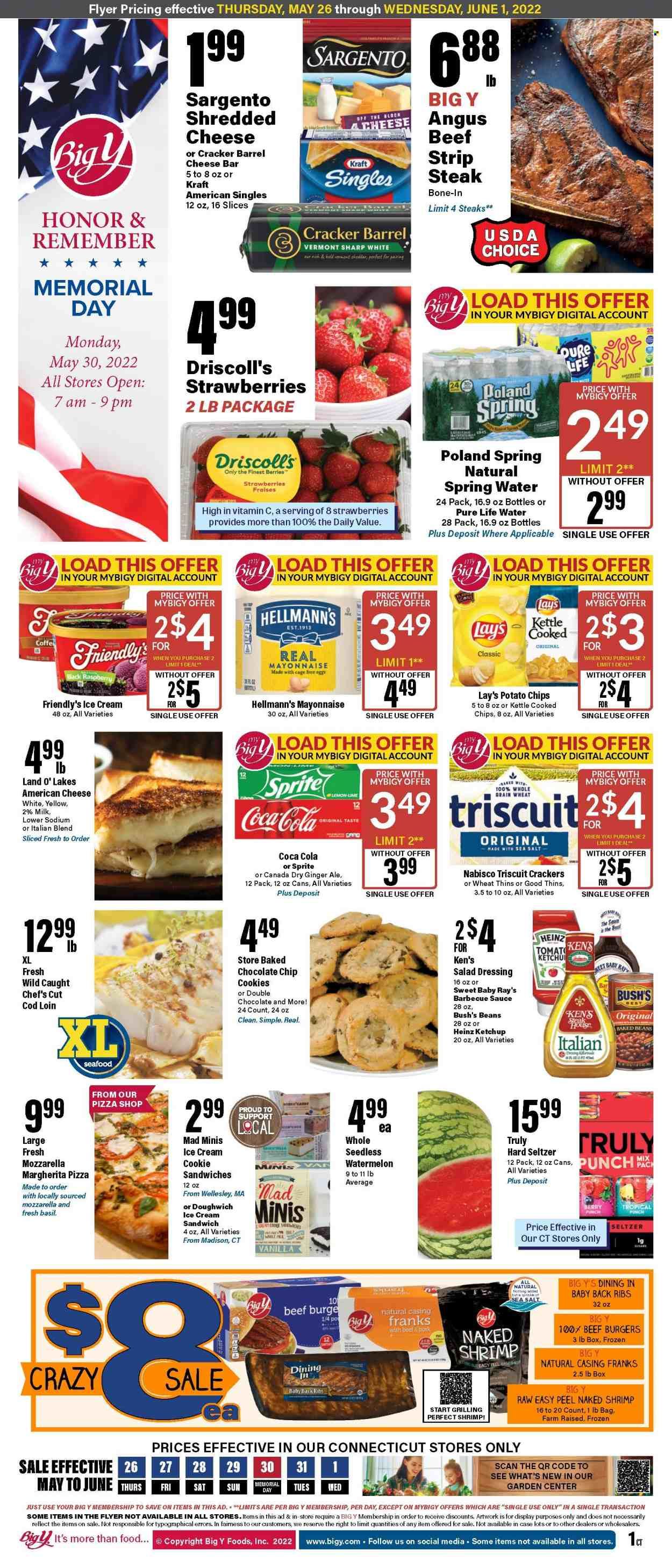 Big Y (CT) Weekly Ad Flyer May 26 to June 2