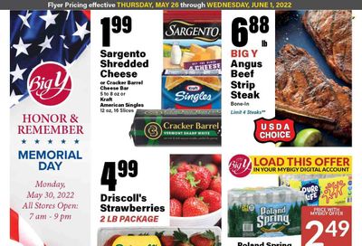 Big Y (MA) Weekly Ad Flyer May 26 to June 2