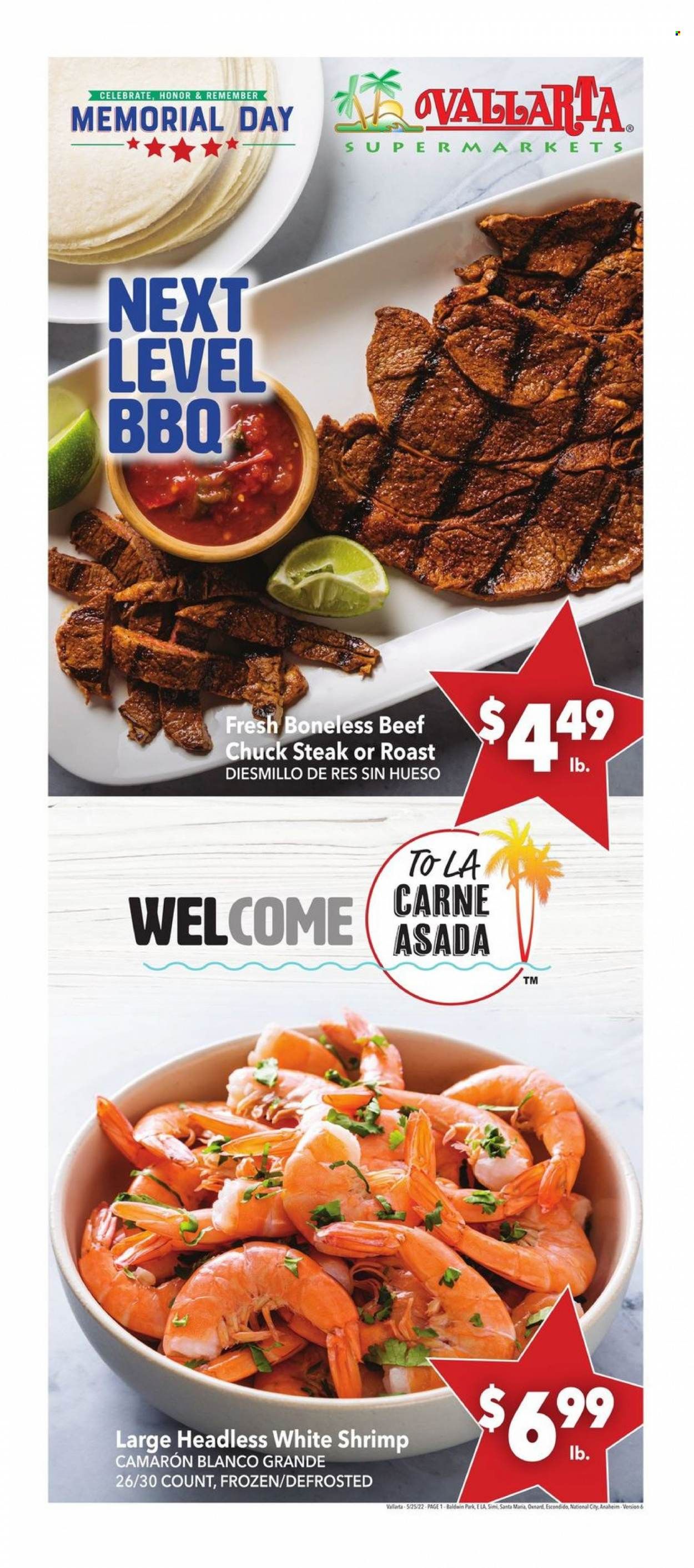 Vallarta (CA) Weekly Ad Flyer May 26 to June 2